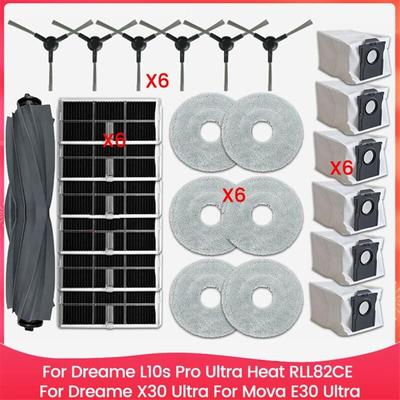 Tlily - Für L10s Pro Ultra Heat RLL82CE, X30 Ultra, E30 Staubsauger Hauptseitenbürste HEPA-Filter Image