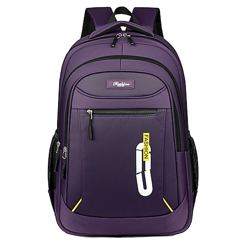 Zaino per il ritorno a scuola per ragazzi e ragazze adolescenti: elegante borsa impermeabile per laptop con porta di ricarica USB, zaino da viaggio leggero per studenti delle scuole medie e superiori