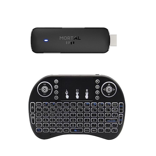 Mortal Android 14 TV Stick Full HD 4K 1080p Wi-Fi 6 Google Voice Netflix YouTube Q8 BT5 24 fps decodifica video wireless lettore multimediale