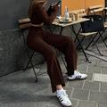 Per donna Abito in maglia Tute sportive e per il tempo libero Athleisure Autunno Manica Lunga Vita Alta Antivento Leggero Traspirante Palestra Allenamento Corsa abbigliamento sportivo Abbigliamento