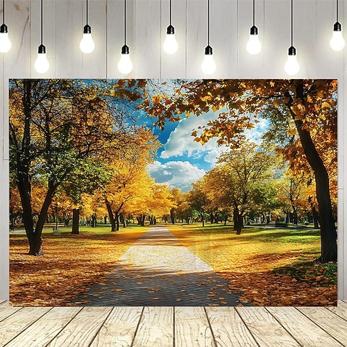 Herbst Herbst Landschaft Wandteppich Foto Hintergrund Wand Kunst große Wandteppich Wandbild Dekor Fotografie Hintergrund Decke Vorhang Haus Schlafzimmer Wohnzimmer Dekoration Image