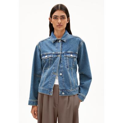 TAANA - Frauen Oversized Fit Jacke - blau (Größe: L) Image
