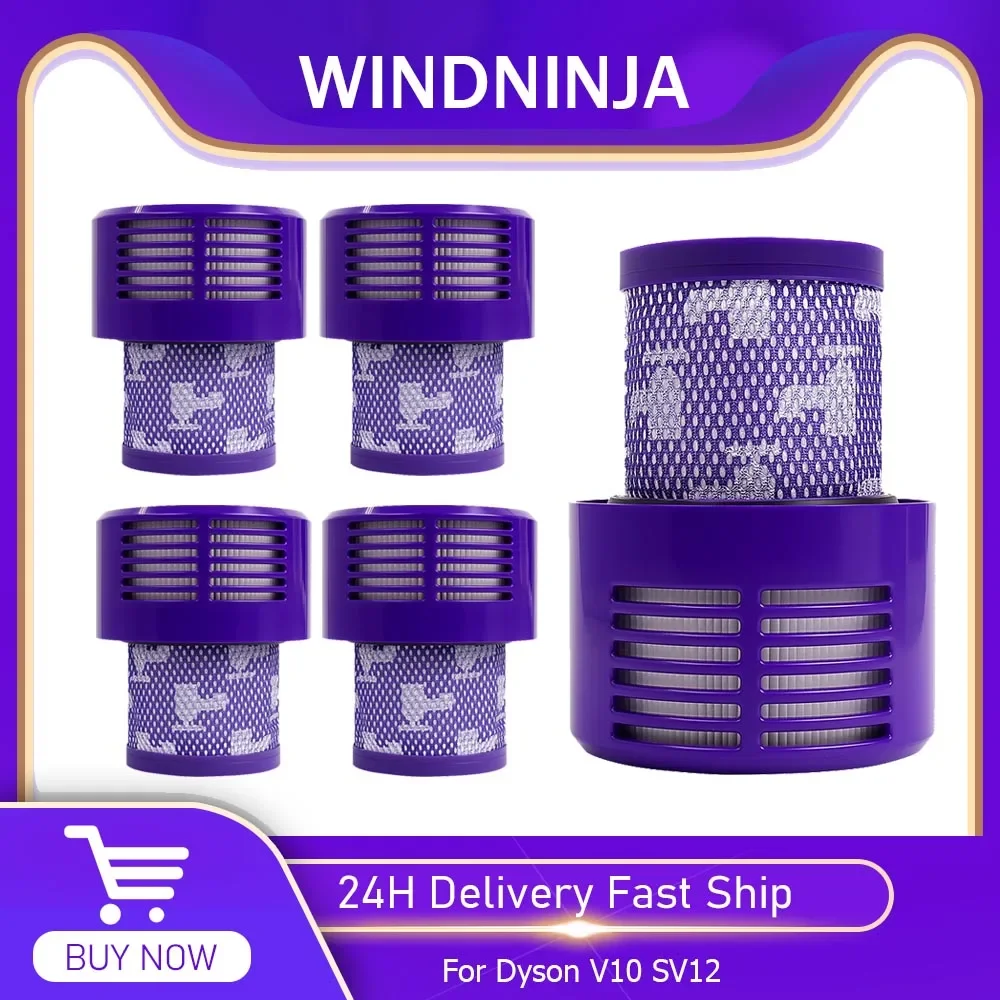 Waschbarer Hepa-Nachfilter für Dyson V10 SV12 Roboter-Staubsauger, Zubehör, waschbarer Filter, Ersatz, Reinigung, Ersatzteile Image