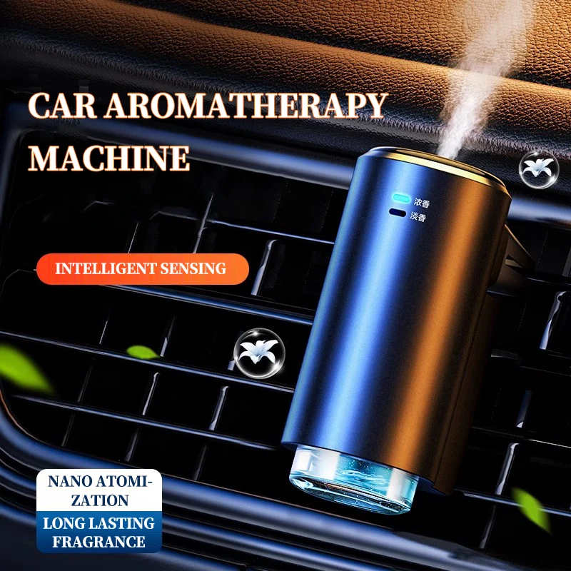 Intelligente Auto-Duftmaschine, Auto-Luftauslass, Parfüm, Duft zum Entfernen von Gerüchen im Auto, fortschrittlicher Auto-Duft Image
