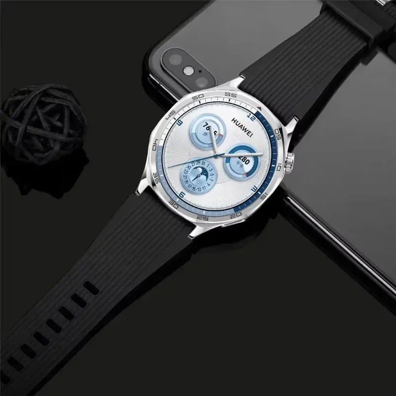 22 mm Silikonarmband für Redmi Watch 5 Lite/5 Active Armband Armband Huawei Watch 5 GT5-4-3 46 mm Xiaomi Watch S4/3/2 Armband Image