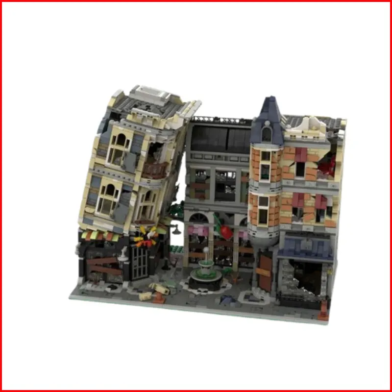 Spot MOC-166027 4648 stücke Schloss kleine partikel montage bausteine pädagogisches spielzeug modell geschenk set ornamente Image