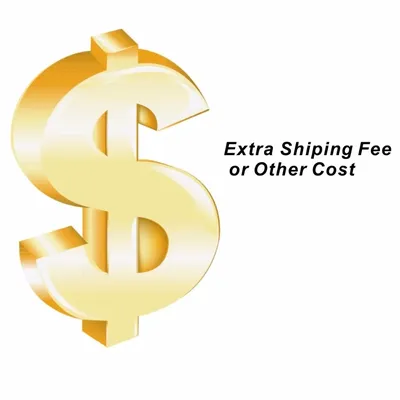 for Extra fee/Blance fee/product price/Shiping code