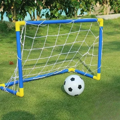 Assembled Foldable Soccer Goal Set, Portable Sports Toy, Suitable for Indoor/outdoor Activities, Children's Gift Football