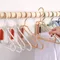 Folding Clothes Hangers Saving Space Non-Slip Portable Multifunctional Clothes Hanger For Daily Use and Business Trip Vacation