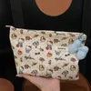Sanrio Hello Kitty Hände Kosmetiktasche Cartoon Kitty Katze Canvas Aufbewahrung Kosmetiktasche Große Kapazität Reise Clutch Waschbeutel