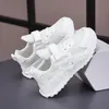 Weiße Kinder Leder Freizeitschuhe Jungen Mädchen Schule Wanderschuhe Outdoor Sport Laufschuhe Atmungsaktive Kinderschuhe