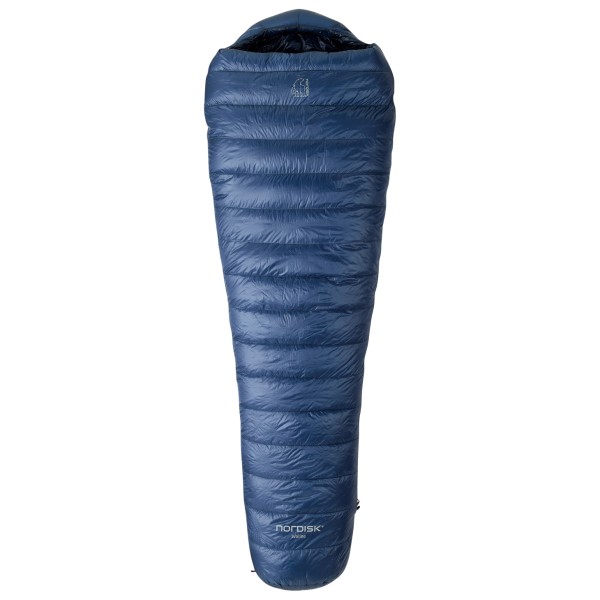 Nordisk - Walløe -10° Mummy Sleeping Bag - Kunstfaserschlafsack Gr M - bis 175 cm Zip: Left Blau