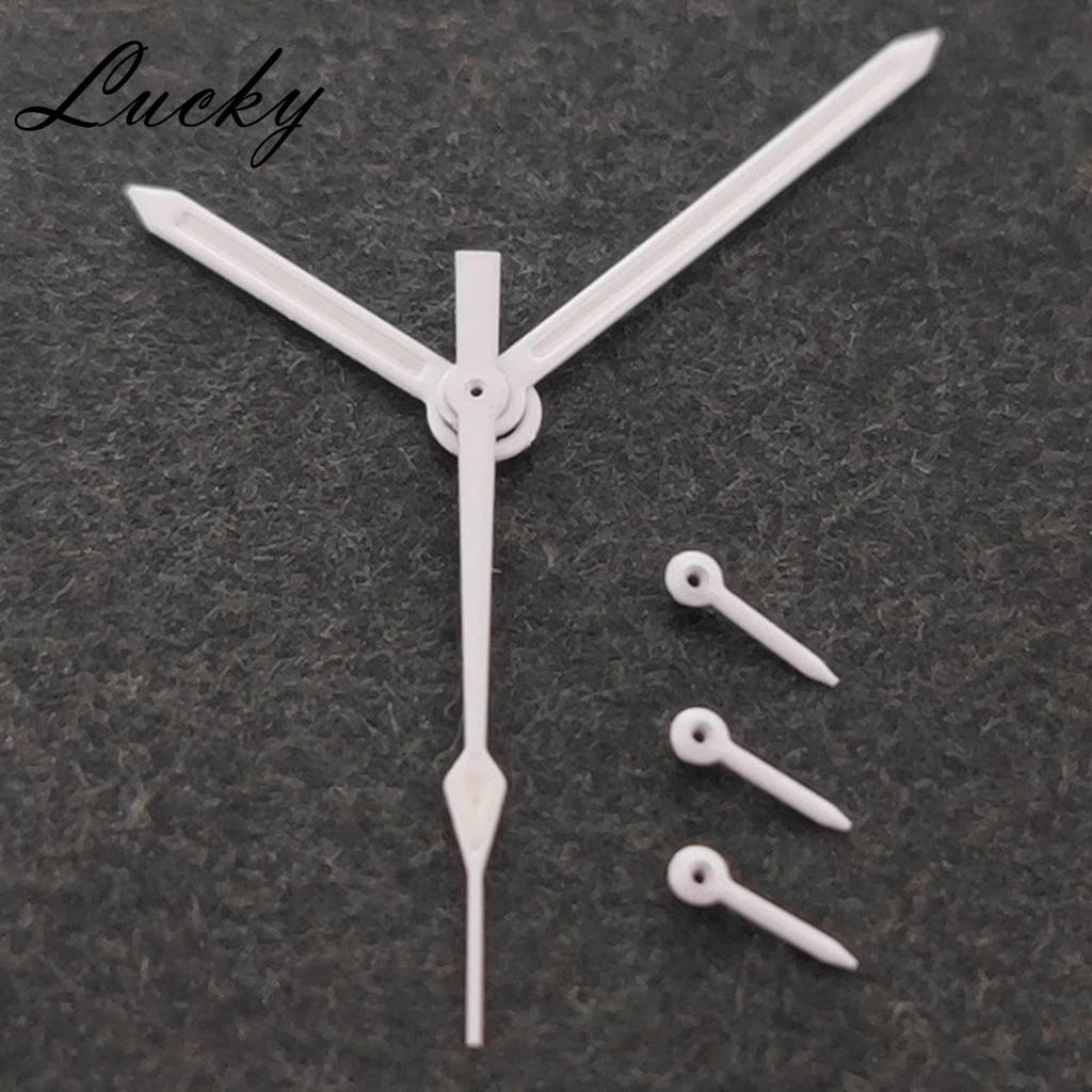 14mm*13,5mm*9mm*3,5mm 6Pins VK63 Uhr Hände Weiße Hände Grün leuchtende Uhren Zeiger Fit VK63 VK63A Quarzwerk Image