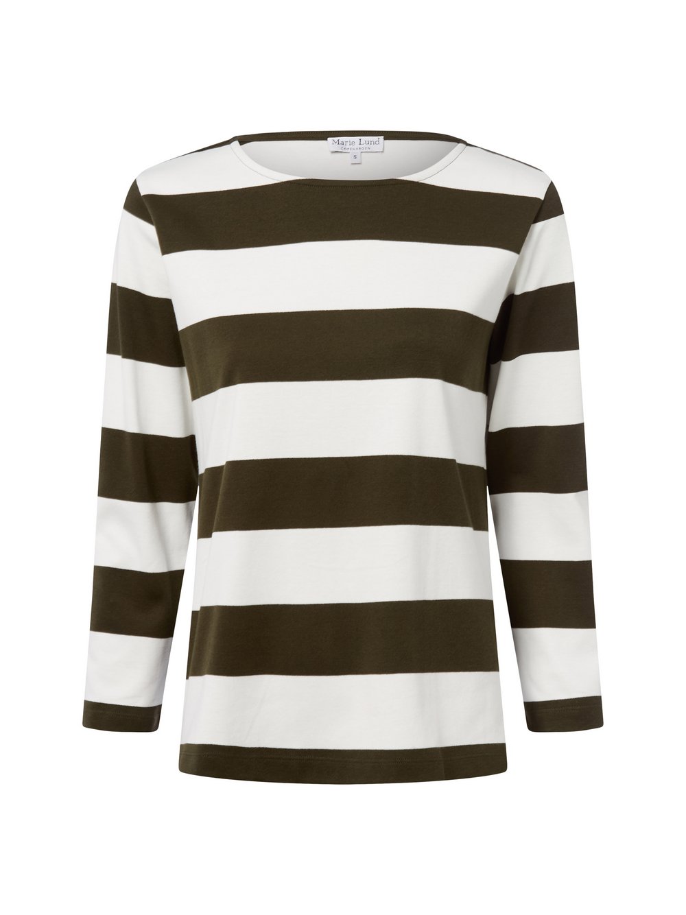 Marie Lund Langarmshirt Damen ecru, S Image