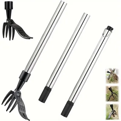 Detachable Weed Puller, Weed Puller Tool, Weed Puller Tool Stand Up Heavy Duty, Long Handle Weed Puller