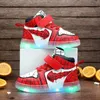 Kinder Led Licht Schuhe Mode Spiderman Jungen Turnschuhe Cartoon Casual Schuhe Atmungsaktive Kinder Sport Schuhe Größe 21-30
