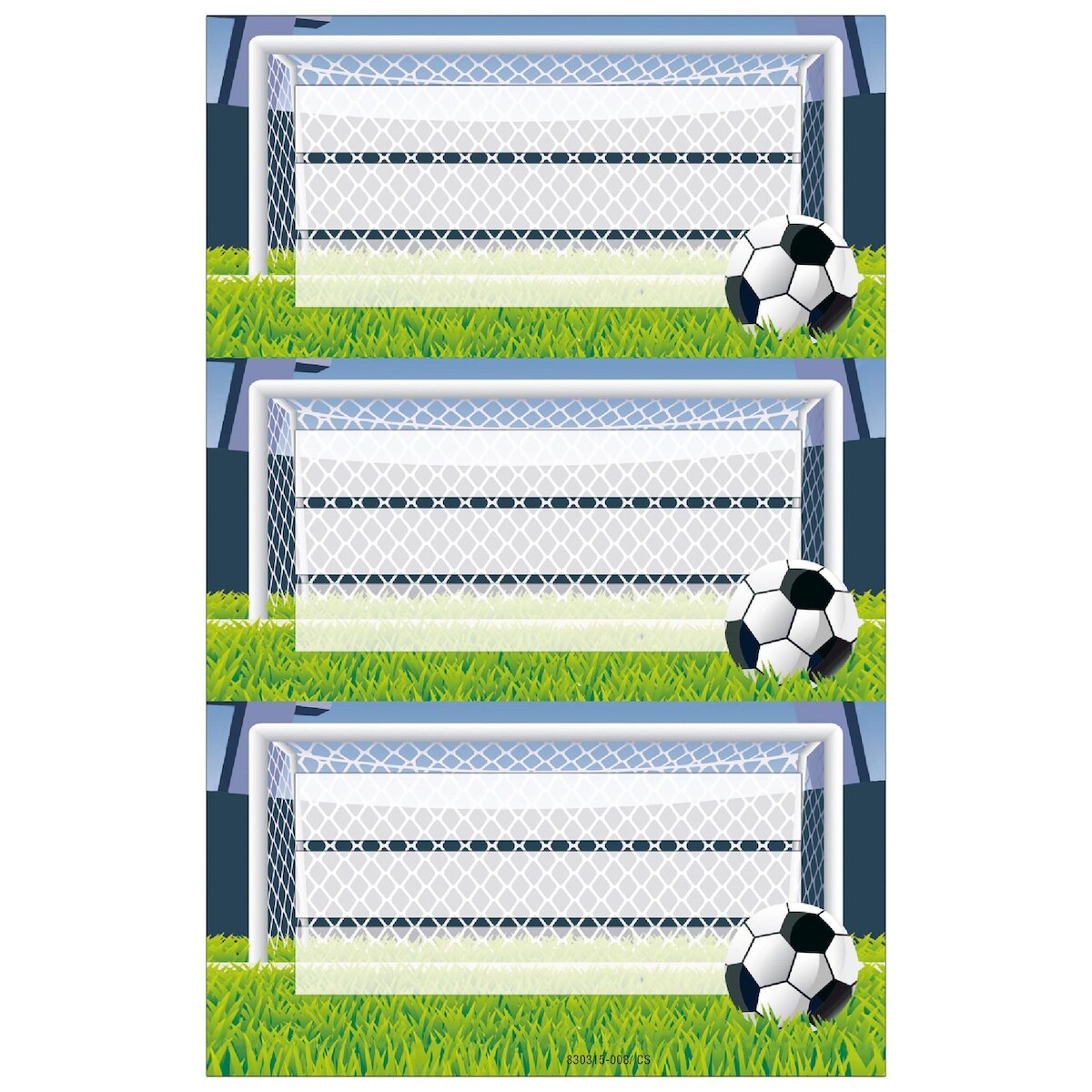 Herlitz Buchetiketten Motiv 3 FSC 3 Bögen à 3 Stück selbstklebend Image