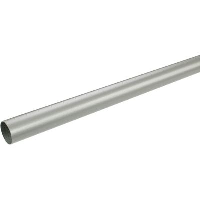 Gardinenrohr LIEDECO Gr. 2, silber (silberfarben, matt), L:160cm Ø:2cm, Gardinenstangenhalterungen, 1-läufig im Fixmaß Ø 20 mm Image