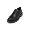 Schlupfboots MARC O'POLO "aus edlem Rindleder", Damen, Gr. 46, schwarz, Obermaterial: 100% Leder (Rind), unifarben, Schuhe