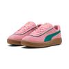 Sneaker PUMA "CLUB KLASSIKA SD", Gr. 38, pinkscape, wild grün, puma gold, Leder, sportlich, Schuhe