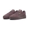 Sneaker PUMA "CARINA 3.0 SD", Gr. 39, raisin, puma gold, unifarben, sportlich, Schuhe