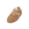 Sneaker MARC O'POLO "aus softem Veloursleder", Damen, Gr. 36, braun (pure sand), Obermaterial: 100% Leder (Rind), unifarben, Schuhe