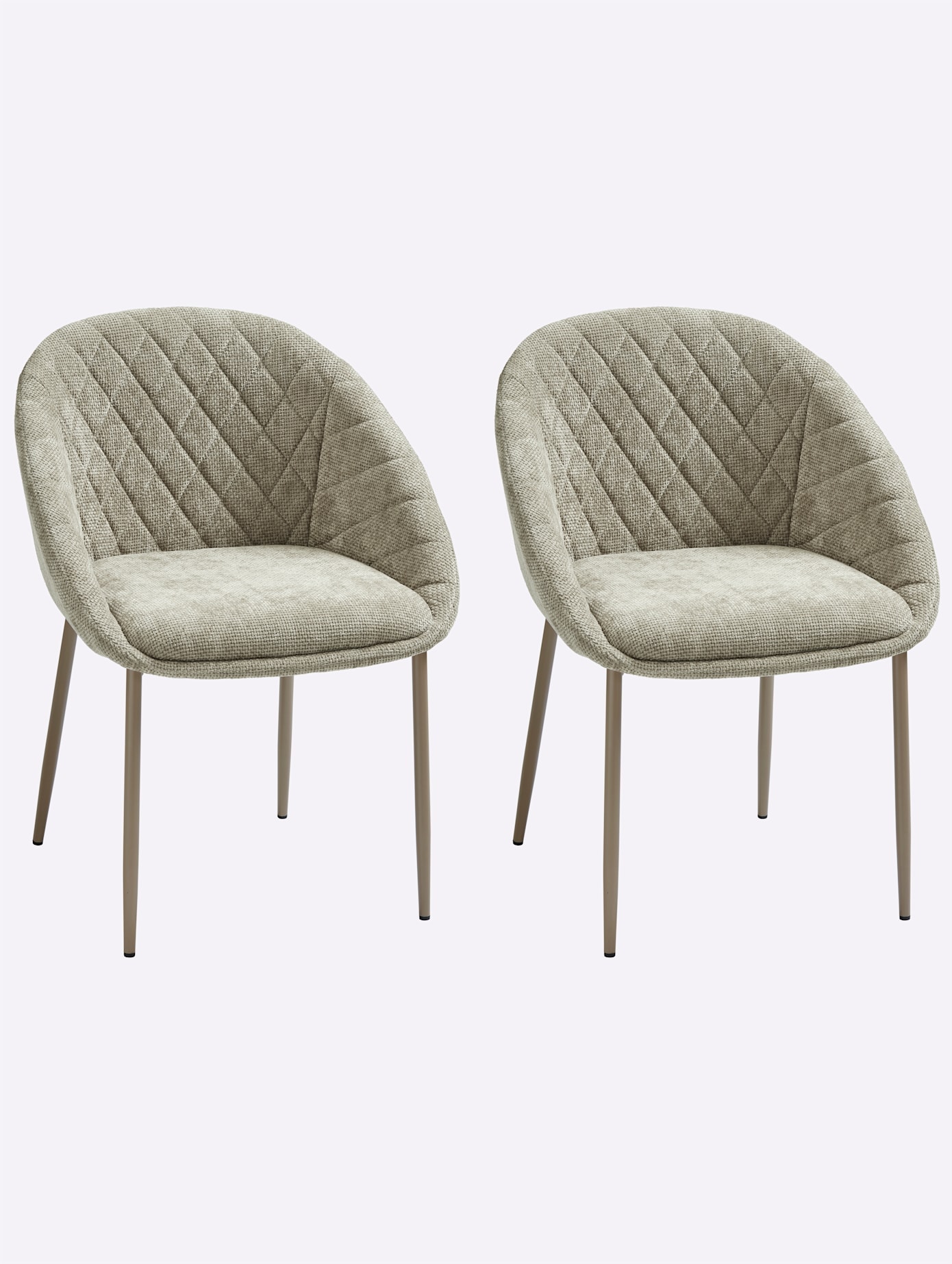 Stuhl, grün (beige), 1 Stk., Polyester, Stühle, Stuhl