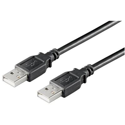 goobay USB-Kabel USB 2.0 A schwarz 1.8 m Image