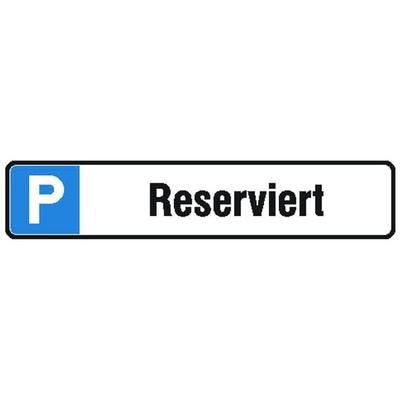 OTTO Office Hinweisschild »P Reserviert« 52,0 x 11,0 cm Aluminium, geprägt 1 Stück Image