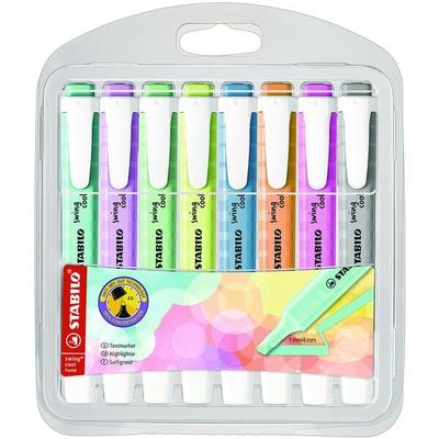 Stabilo Textmarker »swing cool Pastel« 1,0 - 4,0 mm 8 Stück Image