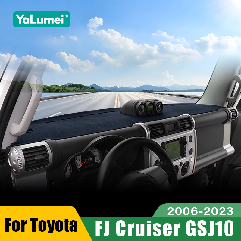 Für Toyota FJ Cruiser 2006 ~ 2013 2014 2015 2016 2017 2018 2019 2020 2021 2022 2023 Auto Dashboard Sonnenschutz Abdeckung Zubehör Image