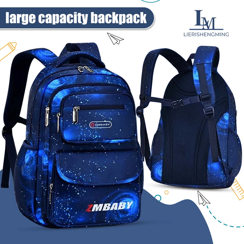 Sac à dos d'école réglable pour enfants, pour la rentrée scolaire, pour garçons et filles, Design de croissance léger, sac d'école primaire étanche