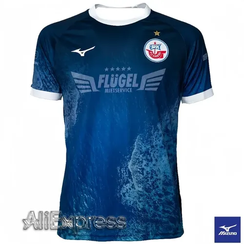 Neuestes 3D-Kurzarm-T-Shirt für Herren und Damen, schnell trocknend, atmungsaktiv, lässig, 2025, Hansa Rostock Kurzarm-T-Shirt, MOTO