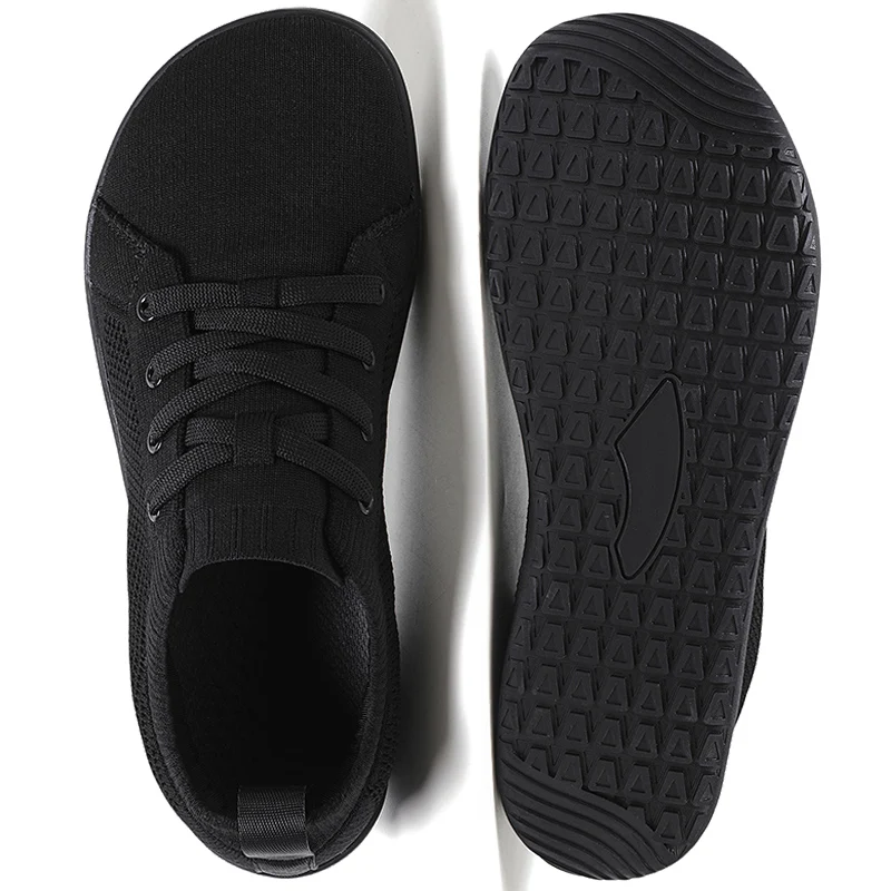 Weitzeige Schuhe Herren Zero Drop Minimalistische Mode Einfache Casual Sneaker Barfußschuhe Damen Joggingschuhe Mesh Wanderschuhe Image