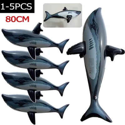 Kids Swimming Ring Inflatable Floats Shark Pool Floats Baby Bath Seat Safety Float Swim Trainer Pool Accessories Children Toy