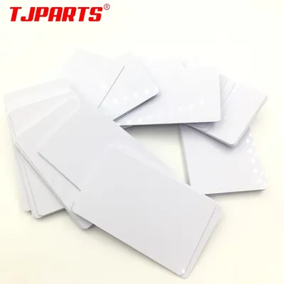20PC X glänzend weiß leere Inkjet druckbare PVC-Karte wasserdichte Kunststoff-ID-Karte Visitenkarte für Epson für Canon Inkjet-Drucker