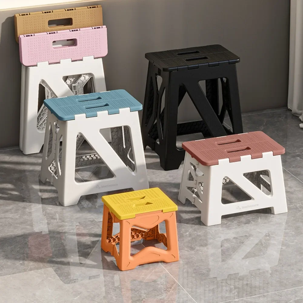 Kunststoff Klapphocker Tragbare Angeln Stuhl Haushalt Anti Slip Niedrigen Hocker Kunststoff kinder Einfache Stuhl Outdoor Camping Hocker