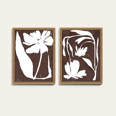 Whispers of Bloom Art - Chestnut - Canvas III, 27" x 20" - Ballard Designs