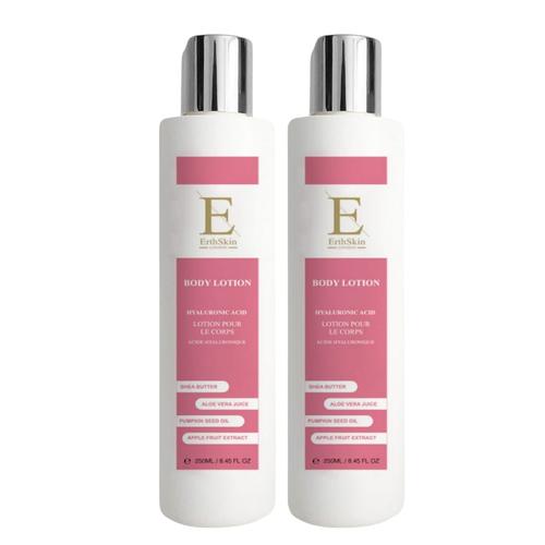ErthSkin London 2x Hyaluronsäure + Kollagen Körperlotion 250ml