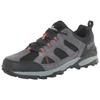 Wanderschuh JACK WOLFSKIN "TRAIL HIKER LOW M", Gr. 41, grau, orange, Synthetik, sportlich, Schuhe