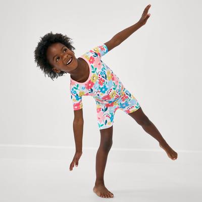 Midsummer Meadow Two-Piece Short Sleeve & Shorts Pajama Set - 12-18 months