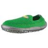 Barfußschuh LEGUANO "LEGUANITO SCIO", Kinder, Gr. 33, grün, Textil, sportlich, Schuhe, Sneaker, Slipper, Schlupfschuh, Komfortschuh im Knitwear Look