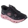 Slip-On Sneaker SKECHERS "GLIDE-STEP ALTUS-FAST LANE", Damen, Gr. 41, lila (schwarz, mauve), Textil, sportlich, Schuhe, Laufschuh, Trainingsschuh mit dämpfender Glide Step Sohle