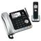 AT&T ATTTL86109 TL86109 Two-Line DECT 6.0 Phone System, Bluetooth, Call Waiting, Silver & Black