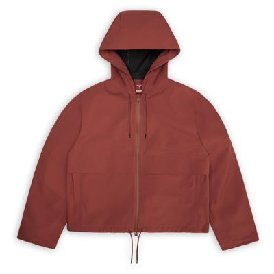 Rains - Women's Suva Hardshell Short String W Jacket - Regenjacke Gr XL rot