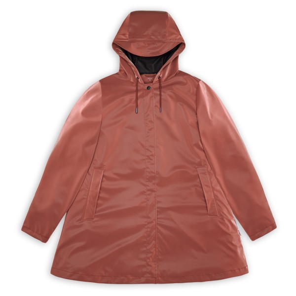 Rains - Women's A-Line W Jacket W3 - Regenjacke Gr XS rot