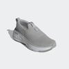 Walkingschuh ADIDAS SPORTSWEAR "CLOUDFOAM GO LOUNGER", Gr. 41, grau (mgh solid grau, silber metallic, cloud weiß), Textil, Synthetik, sportlich, Schuhe