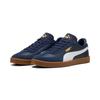 Sneaker PUMA "CLUB II ERA", Gr. 43, blau (puma navy, puma weiß), Leder, unifarben, sportlich, Schuhe