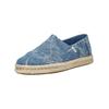 Espadrille TOMS "TOMS Slipper Textil", Herren, Gr. 43, blau, Textil, casual, Schuhe