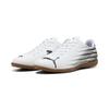 Fußballschuh PUMA "ATTACANTO II IT", Gr. 42, schwarz-weiß (puma weiß, puma schwarz), Synthetik, bedruckt, sportlich, Schuhe, für Halle und Straße